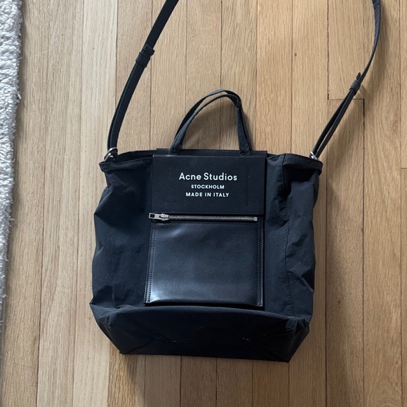 Acne Studios Black Papery Tote - Picture 4 of 6